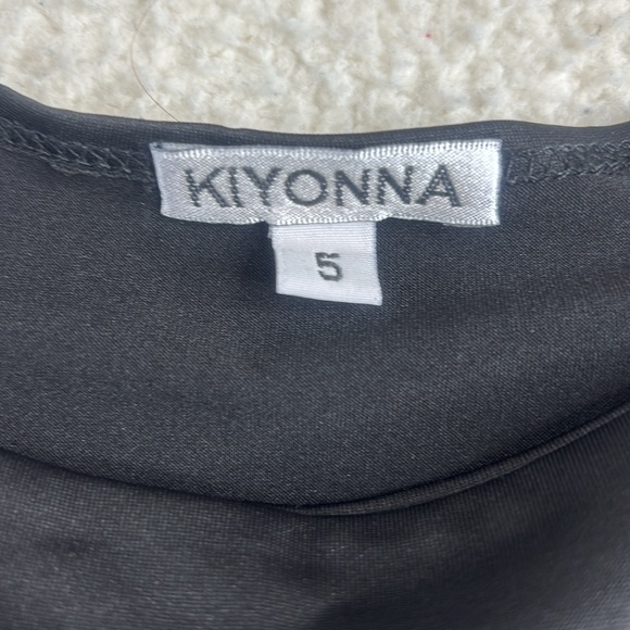 NWT Kiyonna Womens Black Stretch Tank Top PLUS SIZE 5X - Picture 2 of 7